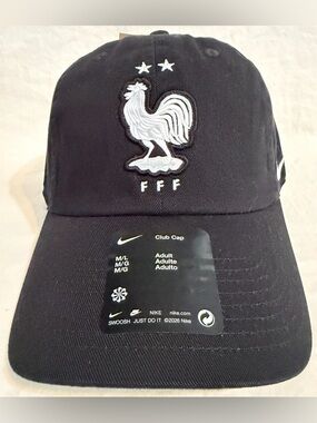 Nike French National Team Club Soccer Cap C005821-FRFF Adult Unisex Sz: M/L